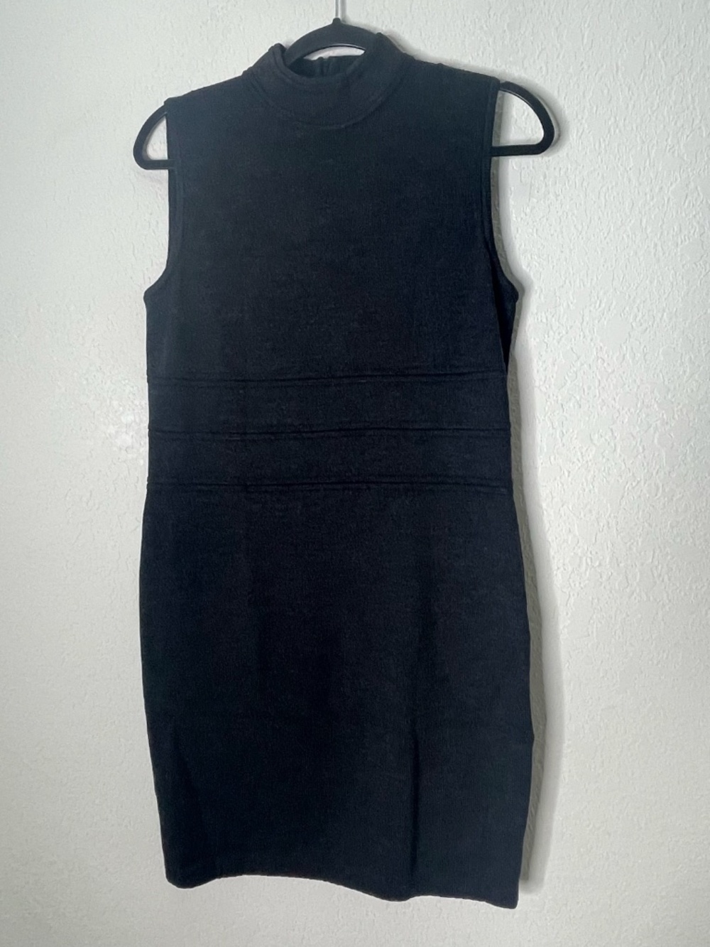 ST. JOHN Collection by Marie Gray Knit Sleeveless Dress Gray Size 4